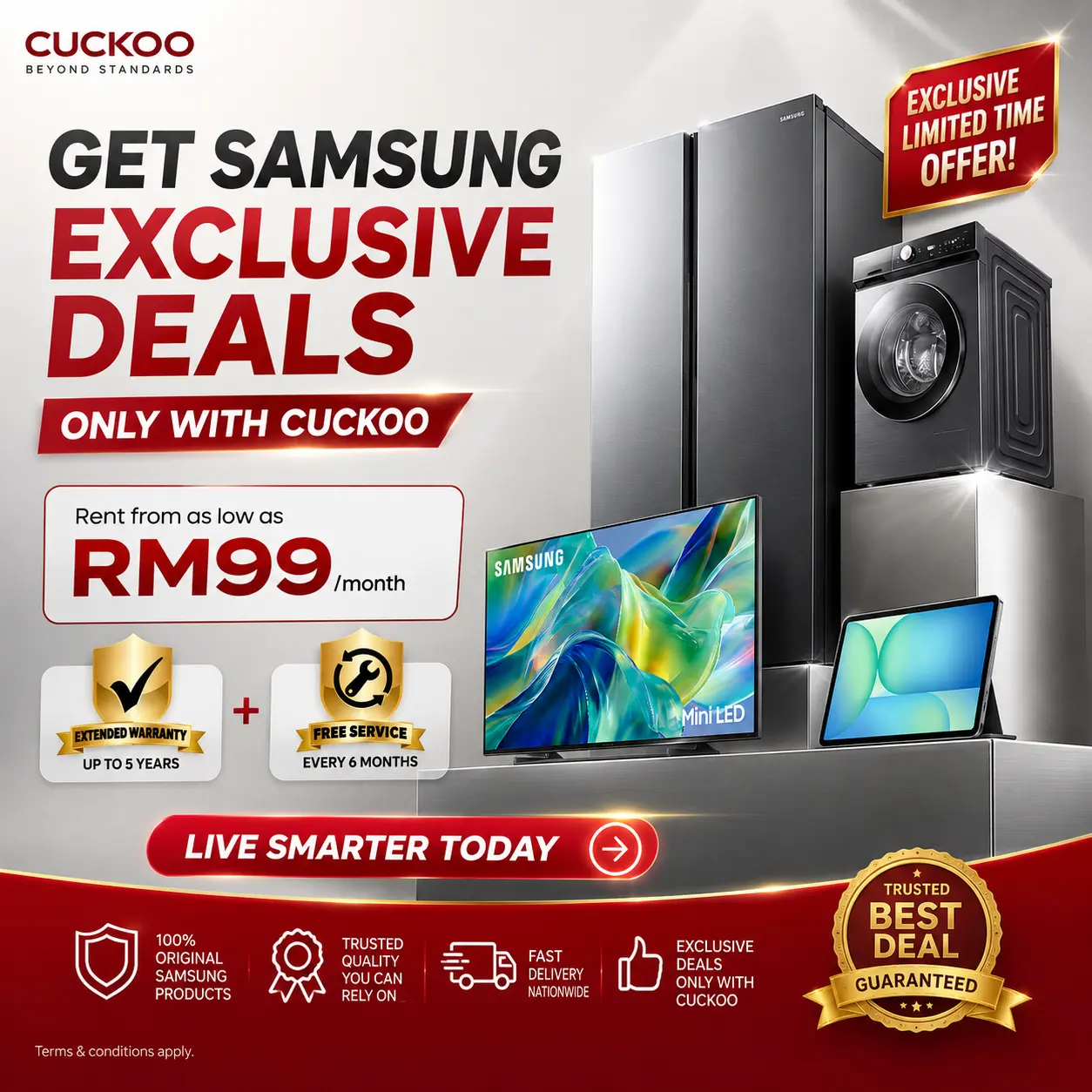 cUCKOO sAMASUNG pROMO