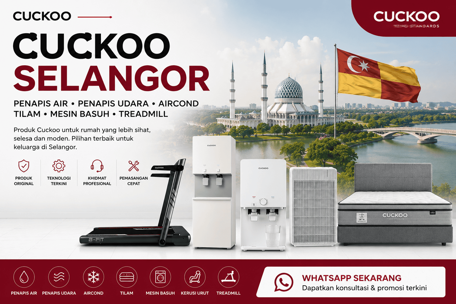 Promosi Penapis Air Cuckoo Selangor